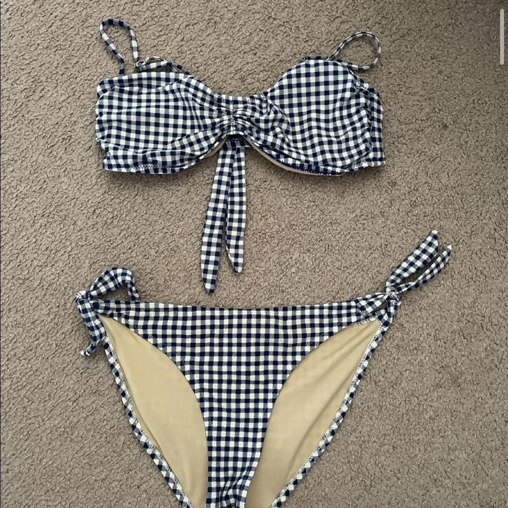 plaid bikini